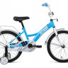 Велосипед ALTAIR KIDS 18 (18" 1 ск.) 2022, бирюзовый/белый