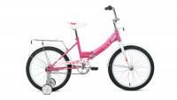 Велосипед ALTAIR CITY KIDS 20 COMPACT (20" 1 ск. рост. 13" скл.) 2022, розовый