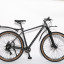 Велосипед SPORTRIDE MTB AL 29 D (8 ск., рост 21") черный мат 2026
