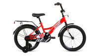 Велосипед ALTAIR KIDS 18 (18" 1 ск.) 2022, красный/серебристый