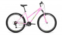Велосипед FORWARD IRIS 26 1.0 (26" 6 ск. рост. 17") 2022, сиреневый/зеленый