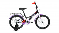 Велосипед ALTAIR KIDS 18 (18" 1 ск.) 2022, черный/белый