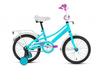 Велосипед FORWARD AZURE 18 (18" 1 ск.) 2023, голубой
