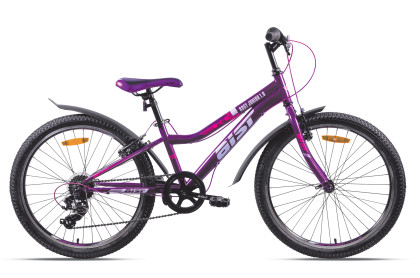 Велосипед AIST Rosy Junior 1.0 24" 2024 фиолетовый QR