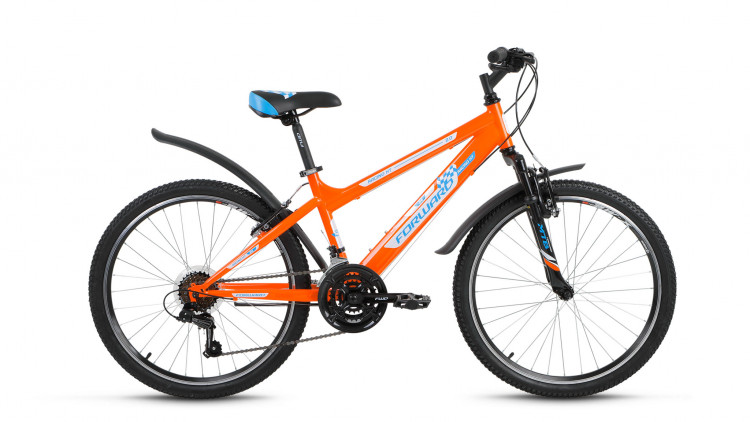 велосипед FORWARD RACING 24 HT 2.0 (24'' 18 cк) оранжевый