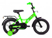 Велосипед ALTAIR KIDS 14 PRESTIGE JUNIOR FN-14 (14" 1 ск.) 2022, ярко-зеленый