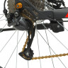 Велосипед FORWARD SPORTING 29 XX D (29" 9 ск. рост. 19") 2022, черный матовый/золотой