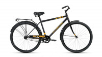 Велосипед ALTAIR CITY 28 high (28" 1 ск. рост. 19") 2022, темно-серый/оранжевый