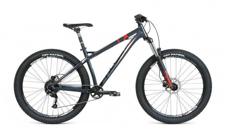 Велосипед FORMAT 1314 Plus (27,5" 9 ск. ск. рост L) 2020-2021, темно-серый