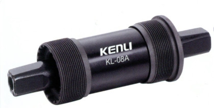 Картридж каретки KL-08A Kenli 68x113 мм, 1.37"x24tpi, ось под квадрат, стальной