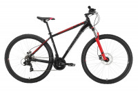 Велосипед Stark'22 Hunter 29.2 HD чёрный/красный 20"