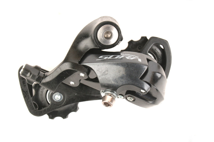 Переключатель задний, RD-R3000, SORA, 9 ск., 11 - 32, SS, подвод - прямой, SHIMANO
