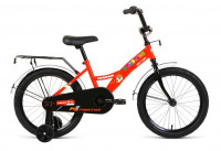 Велосипед ALTAIR KIDS 18 PRESTIGE JUNIOR FN-18 (18" 1 ск.) 2022, ярко-оранжевый