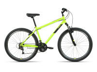 Велосипед ALTAIR MTB HT 27,5 1.0 (27,5" 21 ск. рост. 19") 2022, ярко-зеленый/черный