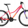 Велосипед FORWARD JADE 27,5 1.0 (27,5" 21 ск. рост. 16.5") 2022, розовый/желтый