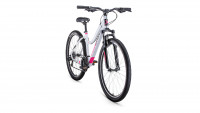 Велосипед FORWARD JADE 27,5 1.0 (27,5" 21 ск. рост. 16.5") 2022, серый/розовый