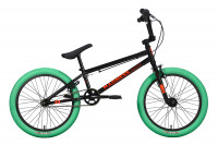 Велосипед Stark'23 Madness BMX 1 черный/красный/зеленый