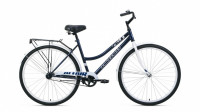 Велосипед ALTAIR CITY 28 low (28" 1 ск. рост. 19") 2022, темно-синий/белый