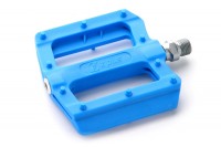 Педали Z-1308, MTB\XC\FR .основа: нейлон синий, ось: CR-MO, 100x106x18,5mm, 155g, 9/16", Z plus