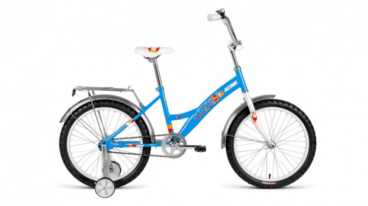 велосипед ALTAIR KIDS 20 (20" 1 ск.) белый/синий 2019