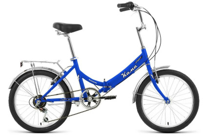 Велосипед KAMA SPORT 24 16" 6ск. 2026 синий