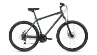 Велосипед ALTAIR MTB HT 27,5 2.0 disc (27,5" 21 ск. рост 17") 2020-2021, темно-серый/черный