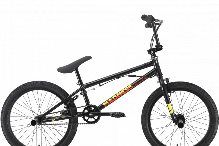 Велосипед Stark'22 Madness BMX 2 черный/оранжевый