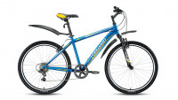 велосипед FORWARD FLASH 2.0 (26'' 6cк рост 15,5'') синий