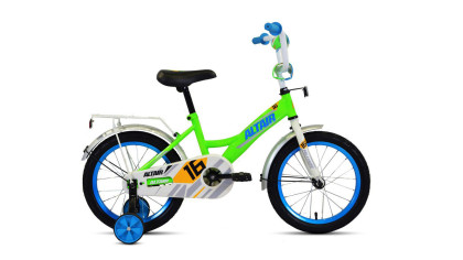 велосипед ALTAIR KIDS 14 (14" 1 ск.) 2019-2020, ярко-зеленый/синий