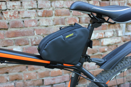Велосумка на раму "АПТЕЧКА", серия Bikepacking, р-р 15х15х5 см, цвет черный, PROTECT™