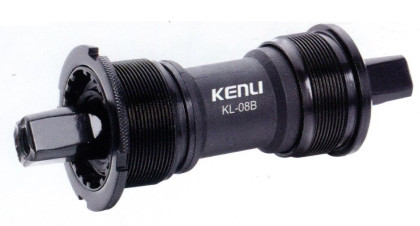 Полукартридж каретки 68х122мм KL-08B KENLI 1.37"х24tpi, ось под квадрат, стальной/пластиковый