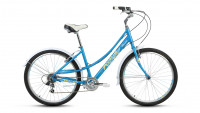 велосипед FORWARD AZURE 26 1.0 алюм. (26" 7ск) синий 2019
