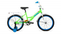 Велосипед ALTAIR KIDS 20 (20" 1 ск. рост. 13") 2022, ярко-зеленый/синий