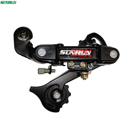 Переключатель задний, SUNRUN, RD-HG-04A, 7 ск, черный, под петух
