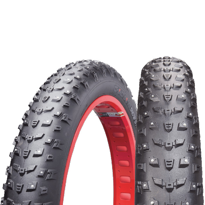 Велопокрышка 26"x4.0" H-5202 FAT BIKE 30TPI шипованная, Chaoyang