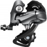 Переключатель задний, SHIMANO, CLARIS, RD-R2000, 8 ск, SS, темно-серый/черный