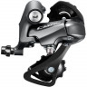 Переключатель задний, SHIMANO, CLARIS, RD-R2000, 8 ск, SS, темно-серый/черный
