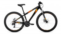 велосипед FORWARD TORONTO 26 2.0 disc (26" 7 ск. рост 14") 2019-2020, черный