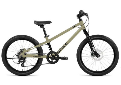 Велосипед FORWARD SPIKE CX 20 10" 2026 серо-коричневый