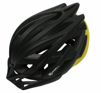 Шлем, KLONK, M/L, черный/желтый, 12016