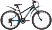 Велосипед Stinger 24" Element STD ЧЕРНЫЙ алюминий размер 14" 146951
