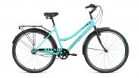 Велосипед ALTAIR CITY 28 low 3.0 (28" 3 ск. рост. 19") 2022, мятный/черный
