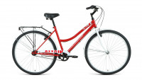 Велосипед ALTAIR CITY 28 low 3.0 (28" 3 ск. рост. 19") 2022, темно-красный/белый