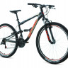 Велосипед FORWARD RAPTOR 27,5 1.0 (27,5" 18 ск. рост. 16") 2022, черный/красный