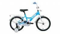 Велосипед ALTAIR KIDS 16 (16" 1 ск.) 2022, бирюзовый/белый