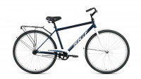 Велосипед SKIF CITY 28 HIGH (28" 1 ск.) 2022, темно-синий/серый