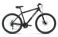 Велосипед SKIF AL 27,5 D (27,5" 21 ск. рост. 17") 2022, черный/серебристый