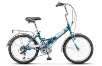 Велосипед STELS Pilot-350 V 20" (13", 6 ск., Морской волны) Z010