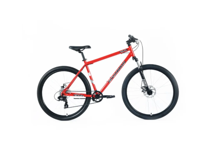 Велосипед FORWARD SPORTING SX 29 (8ск., 17") 2025, красный/серебристый