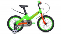 Велосипед FORWARD COSMO 16 (16" 1 ск.) 2022, зеленый